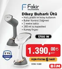 FAKİR DİKEY BUHARLI ÜTÜ FAKİR DİKEY BUHARLI ÜTÜ